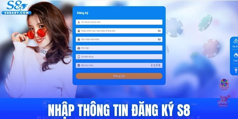 Hướng dẫn nhập thông tin đăng ký S8 chuẩn xác từ A-Z